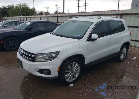2016 Volkswagen Tiguan Se from USA, damaged, VIN WVGAV7AX6GW602978